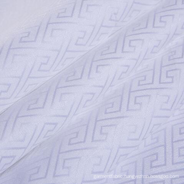 Solid Dyed & Bleached Cotton Jacquard Fabric